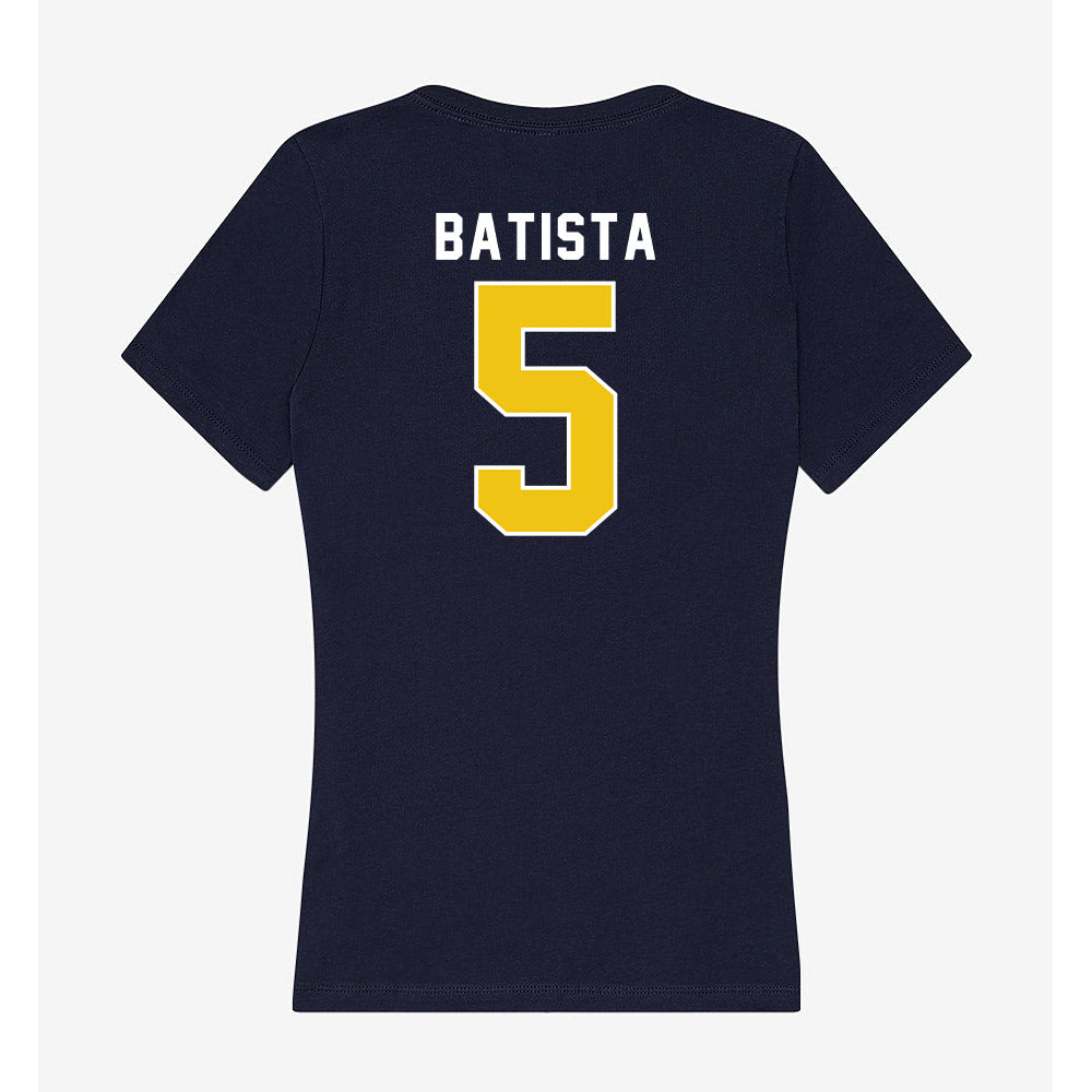 La Salle - NCAA Acrobatics & Tumbling : Jane Batista - Women's V-Neck T-Shirt-1