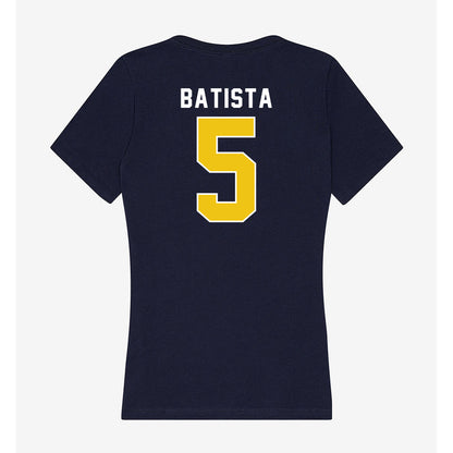 La Salle - NCAA Acrobatics & Tumbling : Jane Batista - Women's V-Neck T-Shirt-1