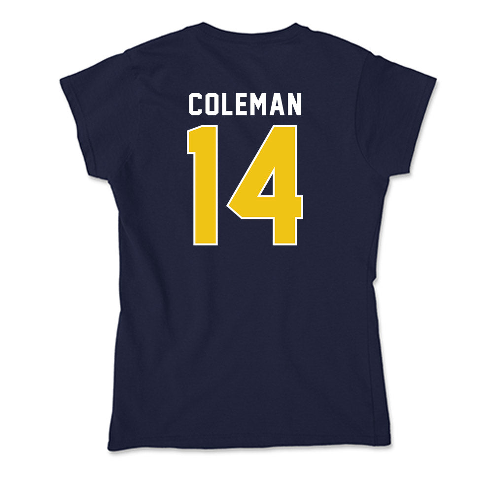 La Salle - NCAA Women's Basketball : Emilia Coleman - Soft Style Women’s T-Shirt-1