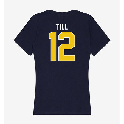 La Salle - NCAA Baseball : Brendan Till - Women's V-Neck T-Shirt-1