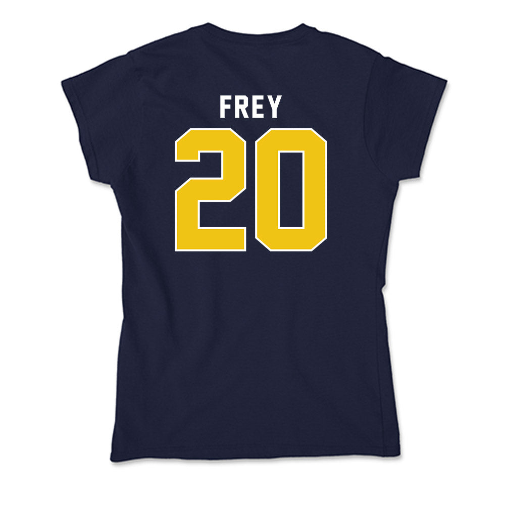 La Salle - NCAA Women's Soccer : Ella Frey Frey - Soft Style Women’s T-Shirt-1