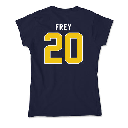 La Salle - NCAA Women's Soccer : Ella Frey Frey - Soft Style Women’s T-Shirt-1
