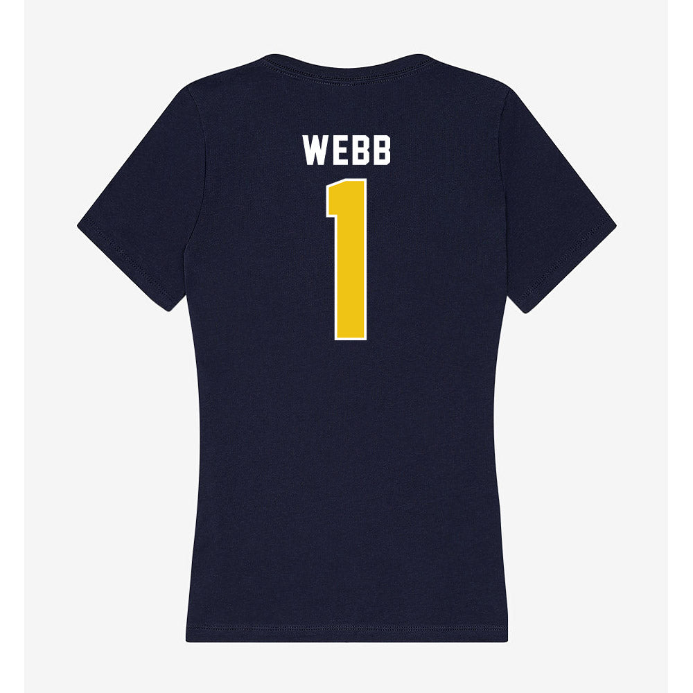 La Salle - NCAA Men's Soccer : Kiernan Webb - Women's V-Neck T-Shirt-1