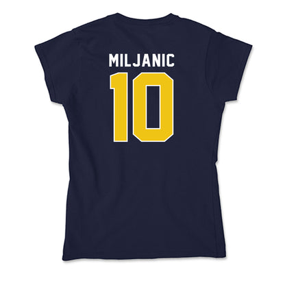 La Salle - NCAA Women's Basketball : Ivona Miljanic - Soft Style Women’s T-Shirt-1
