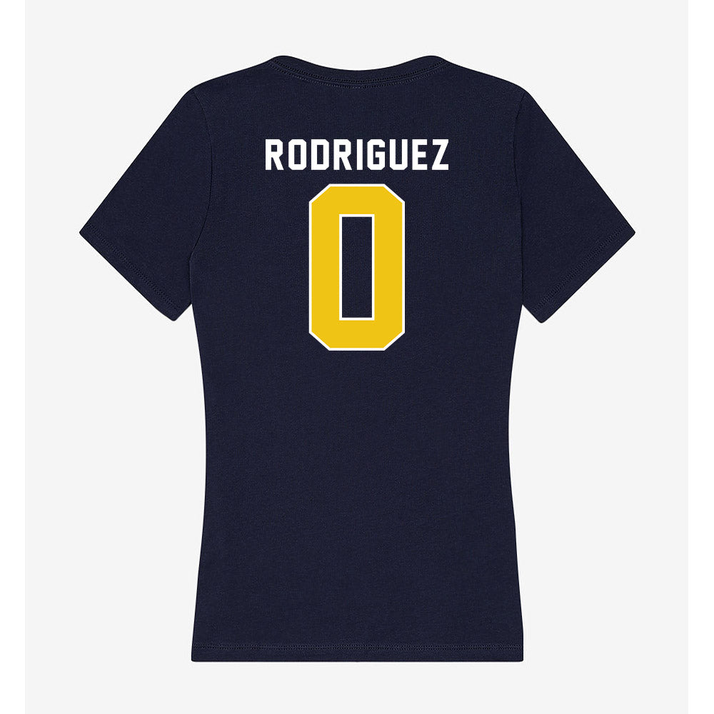 La Salle - NCAA Baseball : Emilio Rodriguez - Women's V-Neck T-Shirt-1