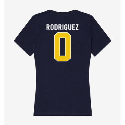 La Salle - NCAA Baseball : Emilio Rodriguez - Women's V-Neck T-Shirt-1