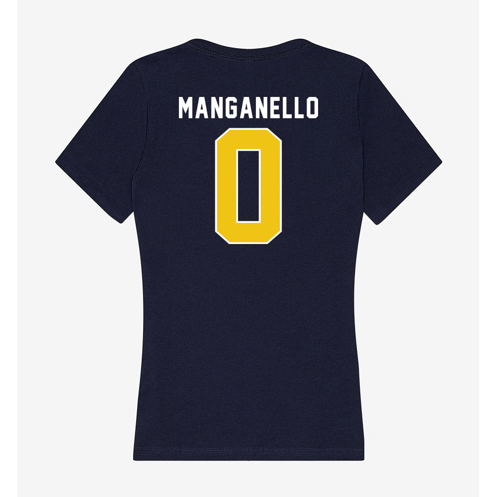 La Salle - NCAA Baseball : Josh Manganello - Women's V-Neck T-Shirt-1