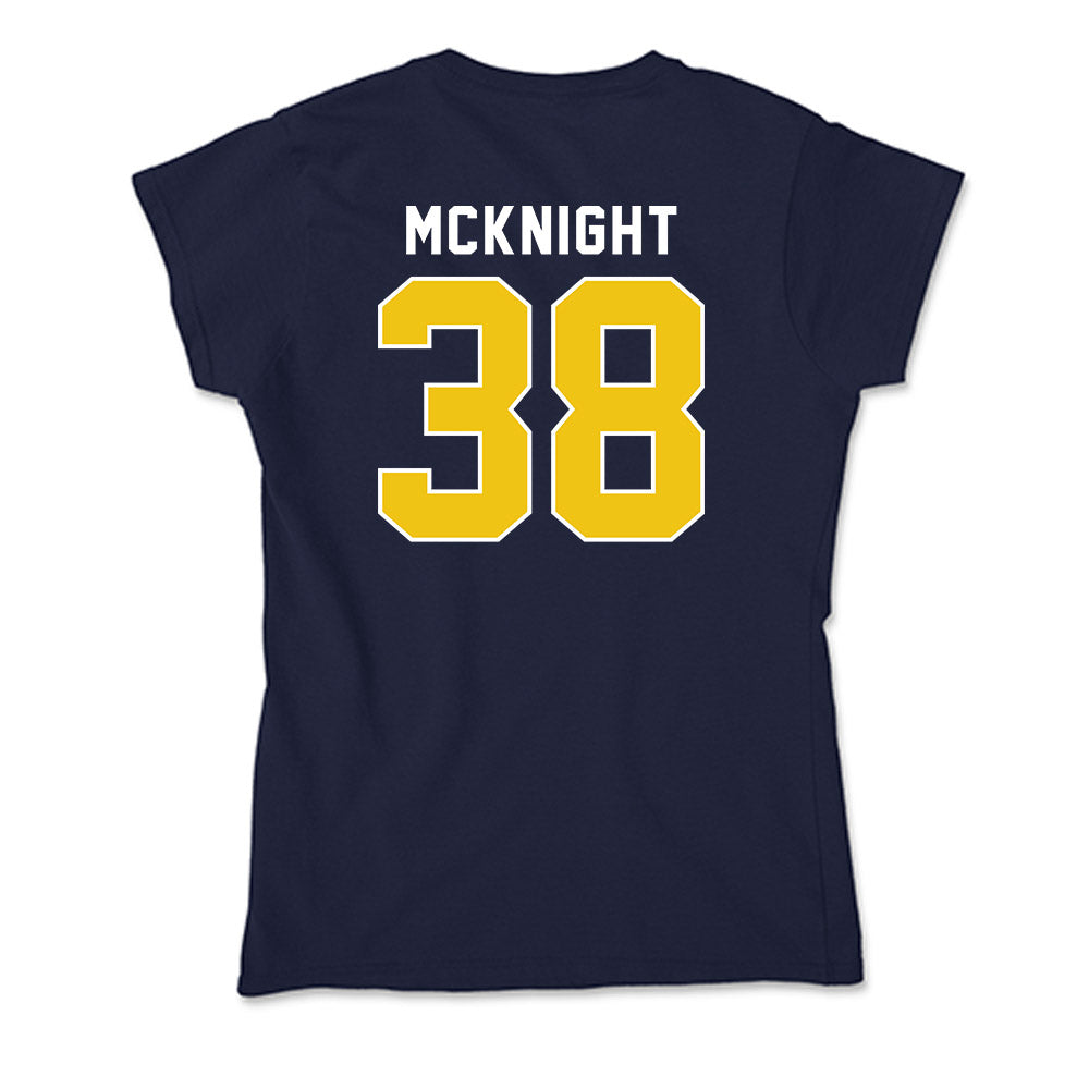 La Salle - NCAA Women's Lacrosse : Monica Mcknight - Soft Style Women’s T-Shirt-1