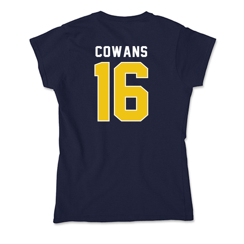 La Salle - NCAA Acrobatics & Tumbling : A'zya Cowans - Soft Style Women’s T-Shirt-1