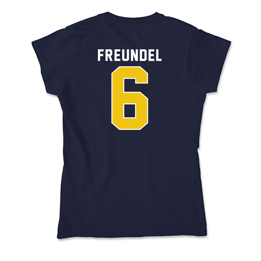 La Salle - NCAA Acrobatics & Tumbling : Joscelynn Freundel - Soft Style Women’s T-Shirt-1