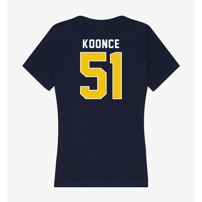 La Salle - NCAA Acrobatics & Tumbling : Hayden Koonce - Women's V-Neck T-Shirt-1
