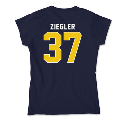 La Salle - NCAA Men's Soccer : Michael Ziegler - Soft Style Women’s T-Shirt-1