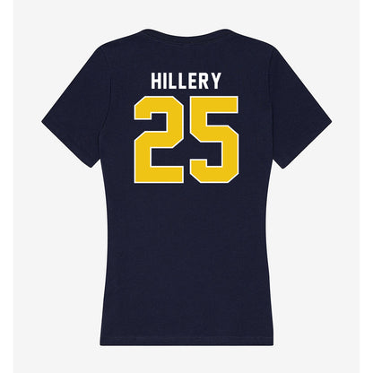 La Salle - NCAA Acrobatics & Tumbling : Emya Hillery - Women's V-Neck T-Shirt-1