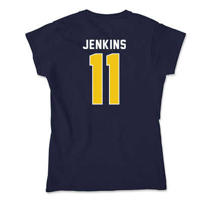 La Salle - NCAA Women's Basketball : Sania Jenkins - Soft Style Women’s T-Shirt-1