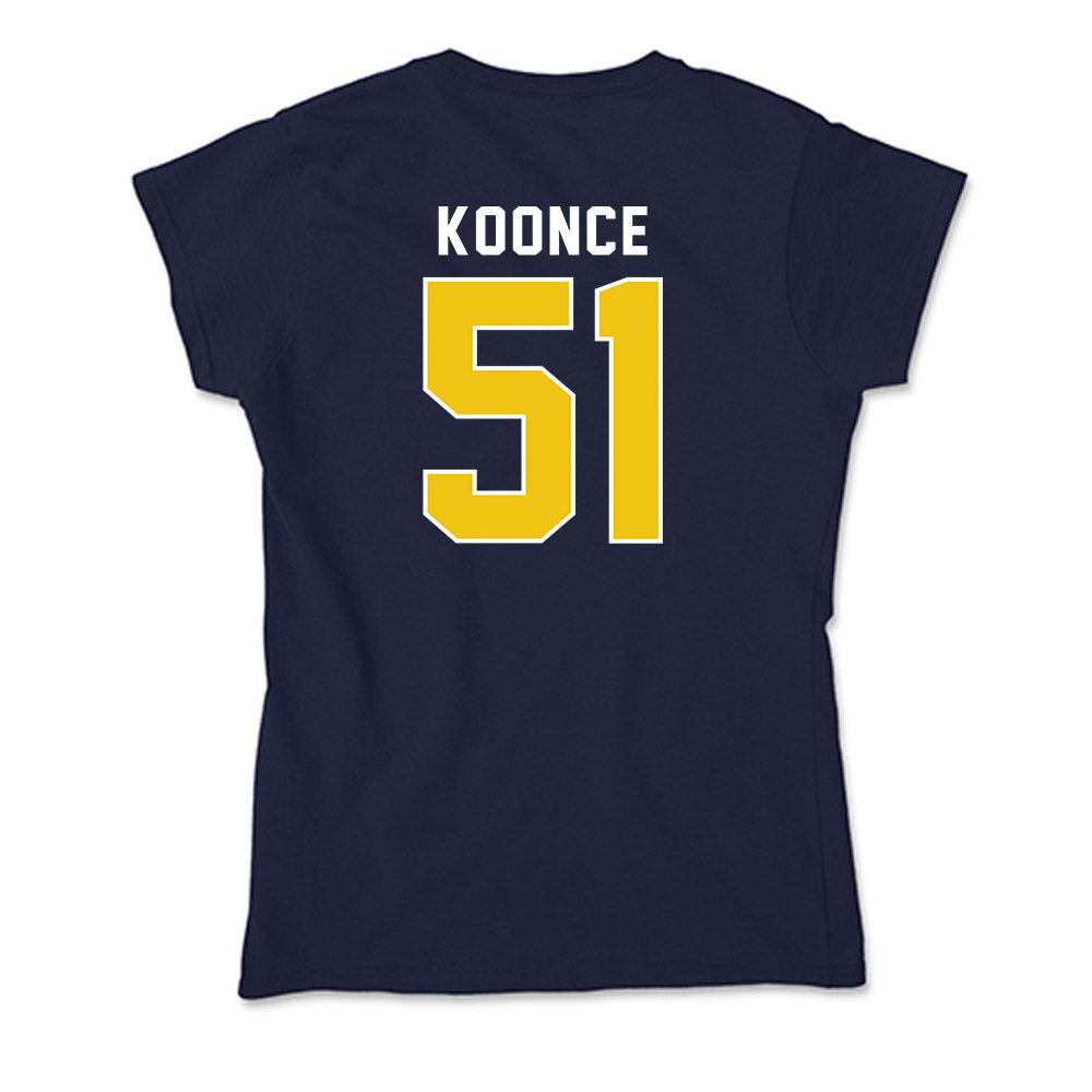 La Salle - NCAA Acrobatics & Tumbling : Hayden Koonce - Soft Style Women’s T-Shirt-1