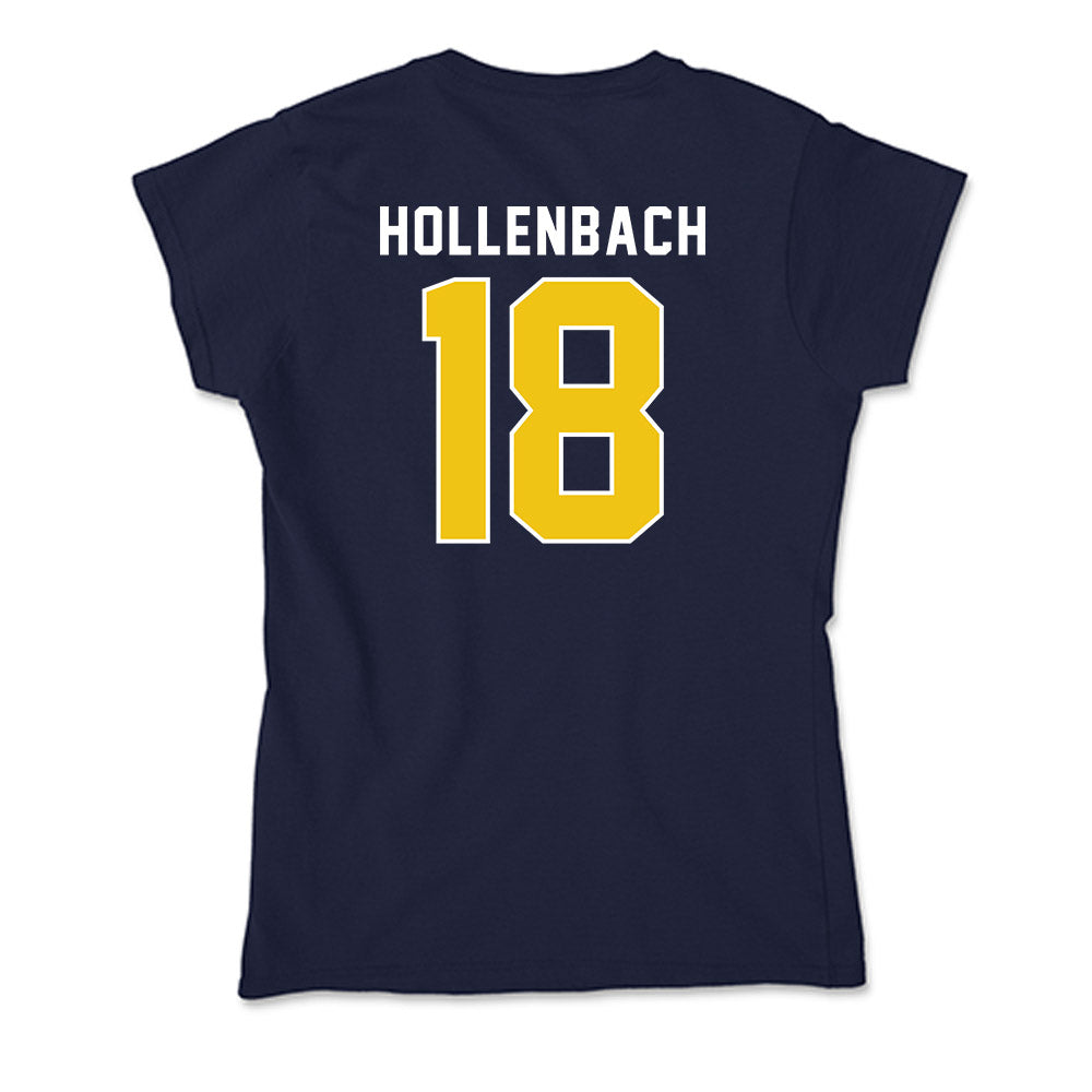 La Salle - NCAA Women's Soccer : Justyce Hollenbach - Soft Style Women’s T-Shirt-1