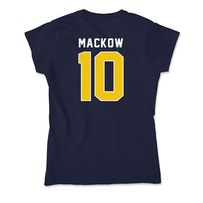 La Salle - NCAA Acrobatics & Tumbling : Sophia Mackow - Soft Style Women’s T-Shirt-1