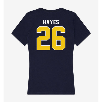La Salle - NCAA Acrobatics & Tumbling : Sydnee Hayes - Women's V-Neck T-Shirt-1