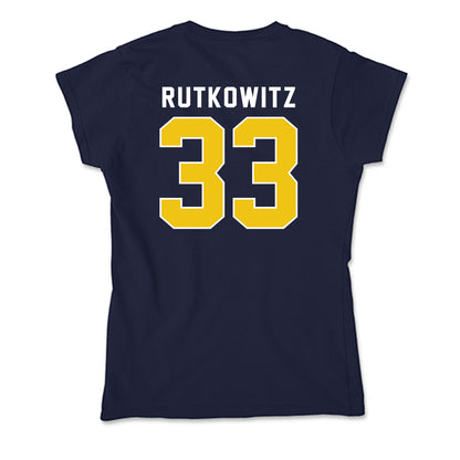 La Salle - NCAA Acrobatics & Tumbling : Brooke Rutkowitz - Soft Style Women’s T-Shirt-1