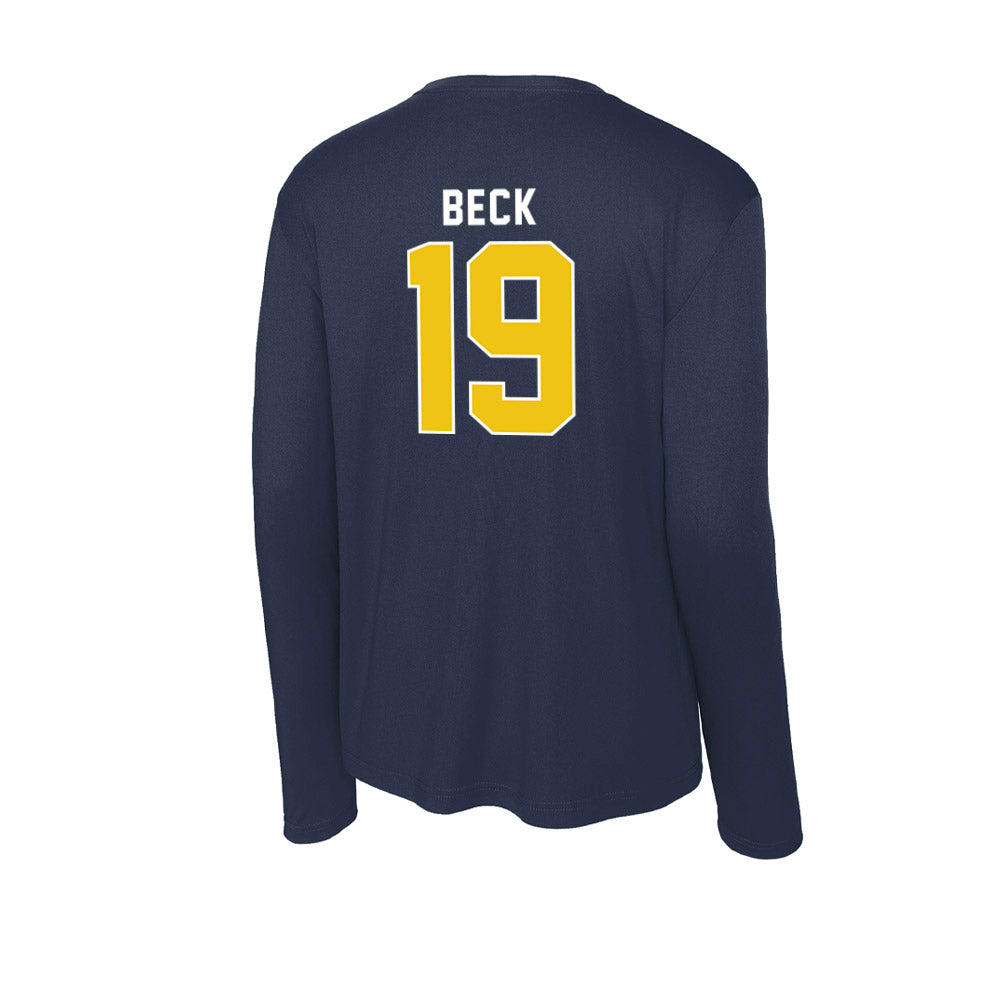 La Salle - NCAA Baseball : Josh Beck - Activewear Long Sleeve T-Shirt-1
