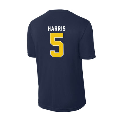 La Salle - NCAA Men's Basketball : Josiah Harris - Activewear T-Shirt-1