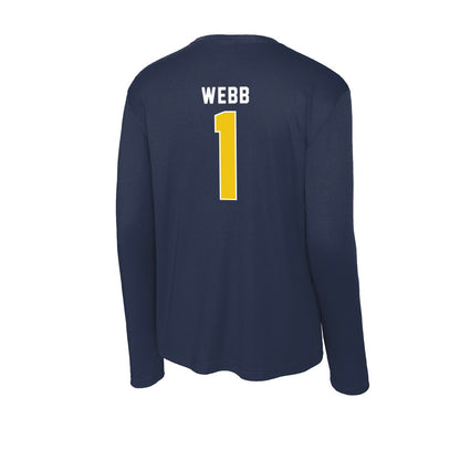 La Salle - NCAA Men's Soccer : Kiernan Webb - Activewear Long Sleeve T-Shirt-1