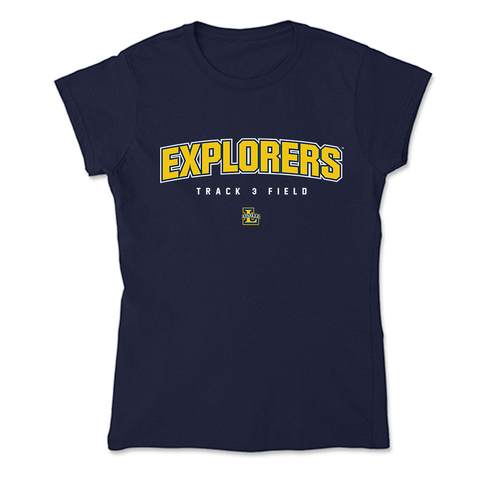 La Salle - NCAA Women's Track & Field : Lily Moore - Soft Style Women’s T-Shirt-0