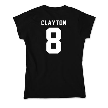 Siena - NCAA Men's Basketball : Mosi Clayton - Soft Style Women’s T-Shirt-1