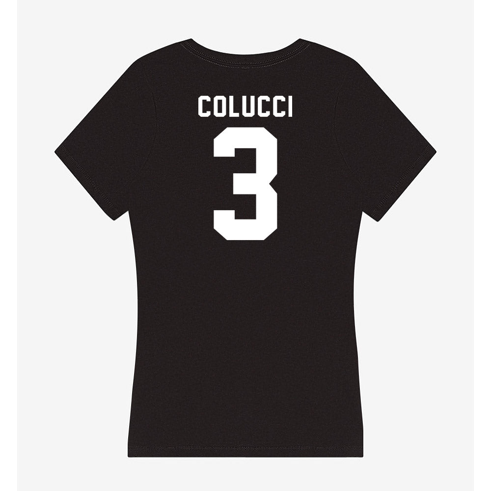 Siena - NCAA Softball : Sophia Colucci - Women's V-Neck T-Shirt-1