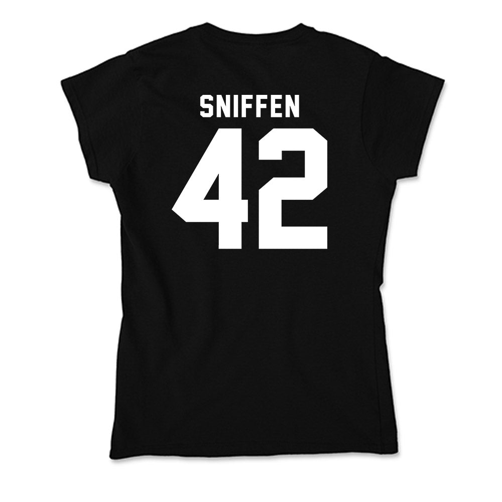 Siena - NCAA Men's Lacrosse : William Sniffen - Soft Style Women’s T-Shirt-1