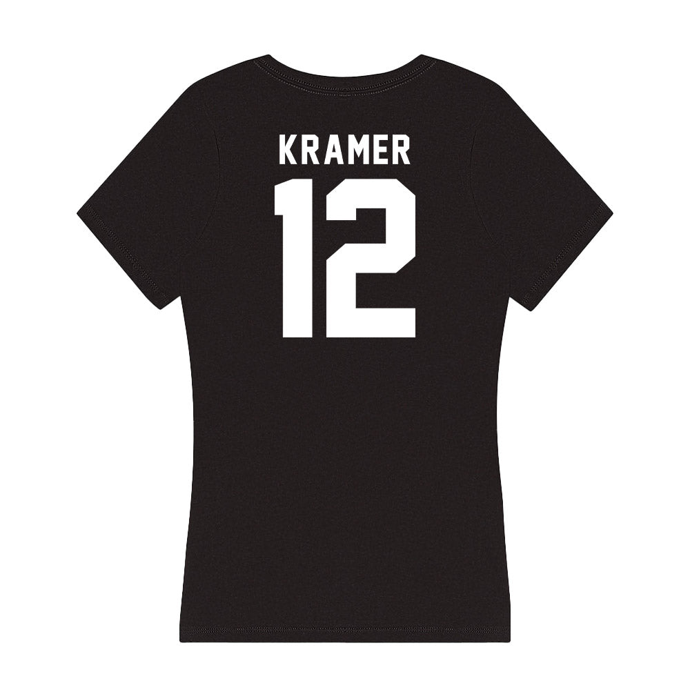Siena - NCAA Men's Lacrosse : Caden Kramer - Women's V-Neck T-Shirt-1