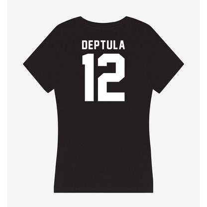 Siena - NCAA Women's Lacrosse : Hailey Deptula - Women's V-Neck T-Shirt-1