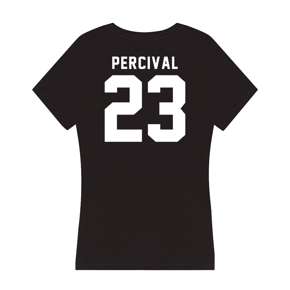 Siena - NCAA Baseball : Louis Percival - Women's V-Neck T-Shirt-1