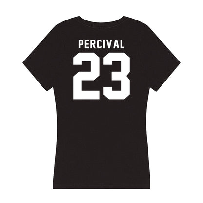 Siena - NCAA Baseball : Louis Percival - Women's V-Neck T-Shirt-1