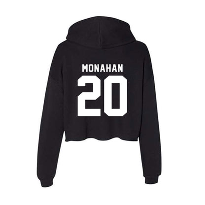 Siena - NCAA Women's Water Polo : Keygan Monahan - Women's Crop Fleece Hoodie-1