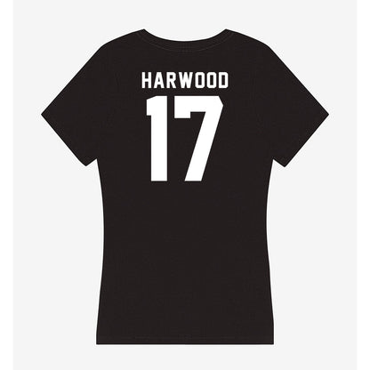Siena - NCAA Women's Soccer : Natalie Harwood - Women's V-Neck T-Shirt-1