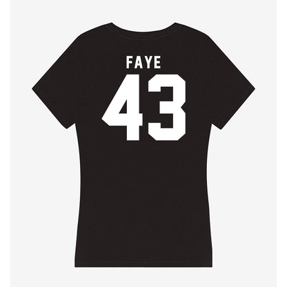 Siena - NCAA Men's Lacrosse : Fallou Faye - Women's V-Neck T-Shirt-1