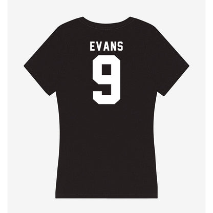 Siena - NCAA Women's Volleyball : Madison Evans - Women's V-Neck T-Shirt-1