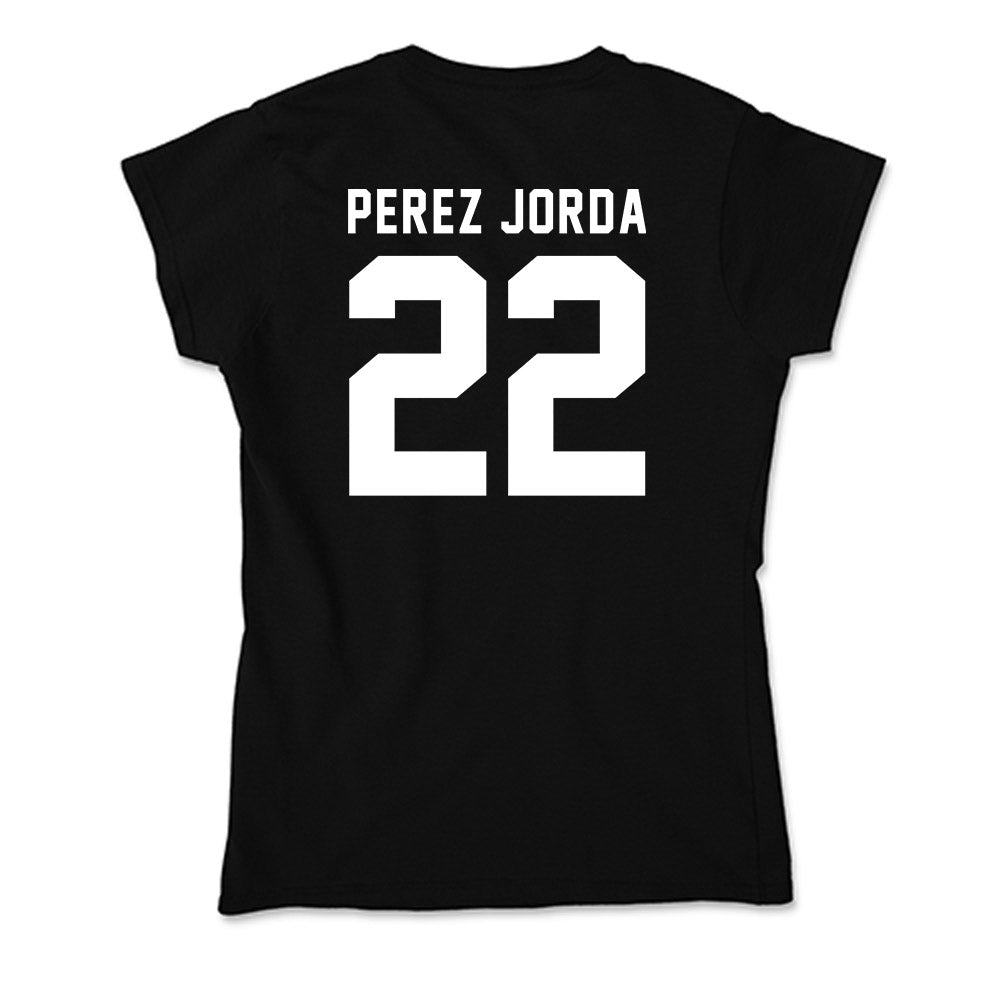 Siena - NCAA Men's Soccer : Alejandro Perez Jorda - Soft Style Women’s T-Shirt-1