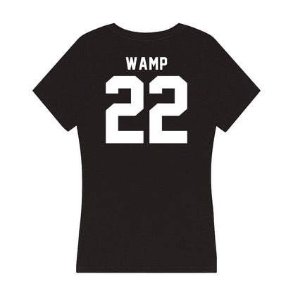 Siena - NCAA Women's Lacrosse : Elizabeth Wamp - Women's V-Neck T-Shirt-1