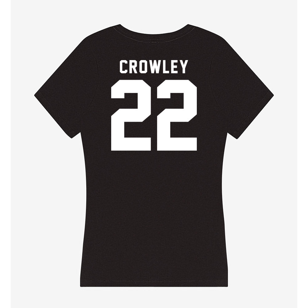 Siena - NCAA Women's Soccer : Grace Crowley - Women's V-Neck T-Shirt-1