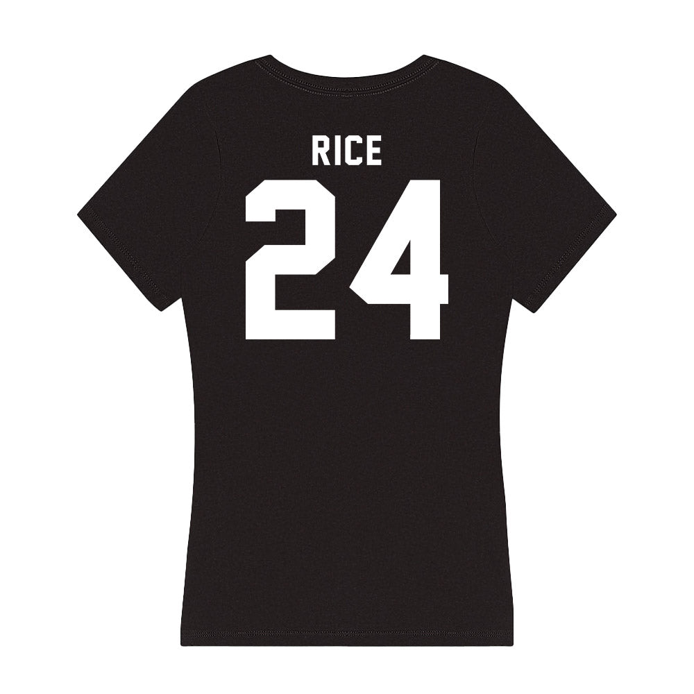 Siena - NCAA Softball : Karissa Rice - Women's V-Neck T-Shirt-1