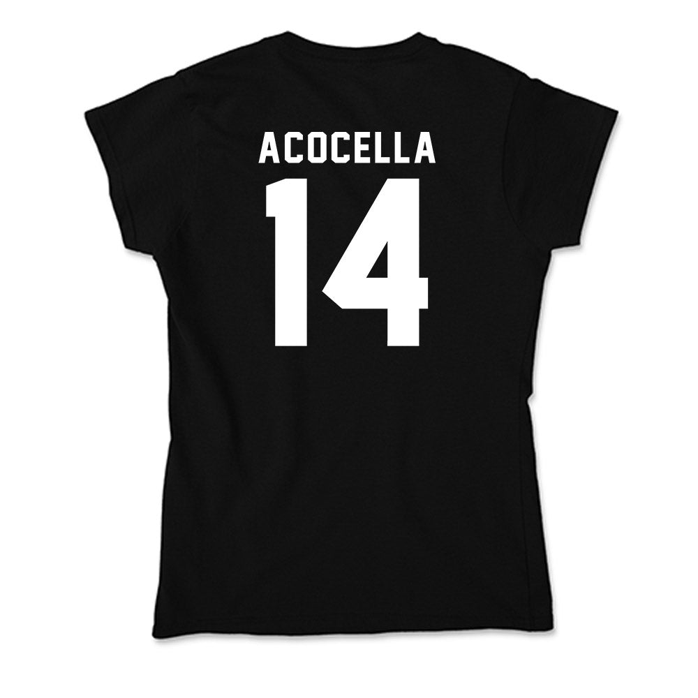 Siena - NCAA Men's Soccer : Nico Acocella - Soft Style Women’s T-Shirt-1