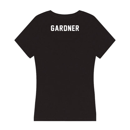 Siena - NCAA Women's Cross Country : Claire Gardner - Women's V-Neck T-Shirt-1