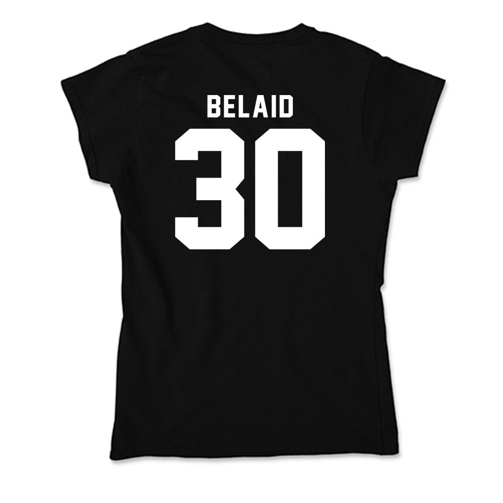 Siena - NCAA Men's Soccer : Aylan Belaid - Soft Style Women’s T-Shirt-1