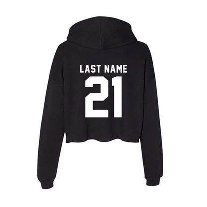 Siena - NCAA Men's Basketball : Brendan Coyle - Women's Crop Fleece Hoodie-1