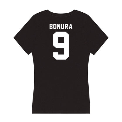 Siena - NCAA Women's Lacrosse : Cassidy Bonura - Women's V-Neck T-Shirt-1