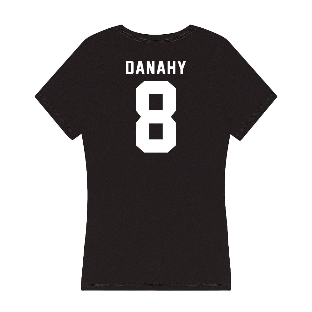 Siena - NCAA Women's Lacrosse : Emily Danahy - Women's V-Neck T-Shirt-1