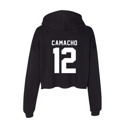 Siena - NCAA Baseball : Sean Camacho - Women's Crop Fleece Hoodie-1