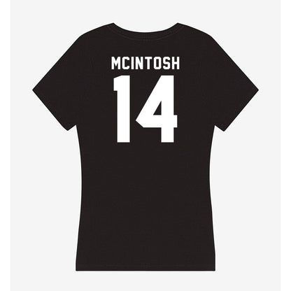 Siena - NCAA Baseball : Lawson McIntosh - Women's V-Neck T-Shirt-1